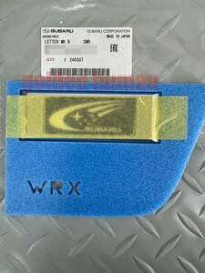 # new goods # Subaru original STI Impreza WRX STi WR-Limited for world Rally rear ornament rear emblem 