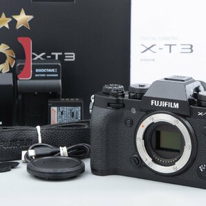 １円出品 FUJIFILM 富士フィルム X-T3 ブラック ミラーレス一眼カメラ 元箱付き【オークション開催中】の画像1