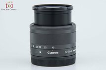 【中古】Canon キヤノン EF-M 15-45mm f/3.5-6.3 IS STM ブラック_画像9