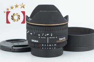 【中古】SIGMA シグマ 15mm f/2.8 EX DG FISHEYE ニコン用