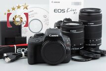 【中古】Canon キヤノン EOS Kiss X7 ダブルズームキット ブラック シャッター回数僅少_画像1