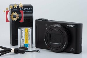 １円出品 SONY ソニー Cyber-shot DSC-WX500 ブラック デジタルスチルカメラ【オークション開催中】