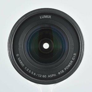 １円出品 Panasonic パナソニック LUMIX G VARIO 12-60mm f/3.5-5.6 ASPH. POWER O.I.S. H-FS12060【オークション開催中】の画像5