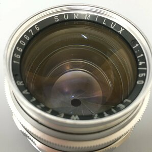 １円出品 Leica ライカ SUMMILUX 50mm f/1.4 第2世代 ライカMマウント 【オークション開催中】の画像2