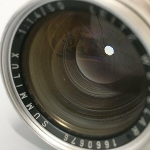 １円出品 Leica ライカ SUMMILUX 50mm f/1.4 第2世代 ライカMマウント 【オークション開催中】の画像5