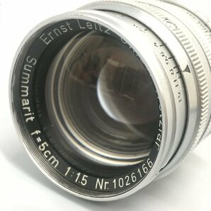 １円出品 Leica ライカ Summarit 50mm f/1.5 L39 ライカスクリューマウント【オークション開催中】の画像5