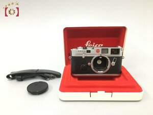 １円出品 Leica ライカ M6 シルバークローム レンジファインダーフィルムカメラ 元箱付き【オークション開催中】