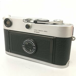 １円出品 Leica ライカ M6 シルバークローム レンジファインダーフィルムカメラ 元箱付き【オークション開催中】の画像3