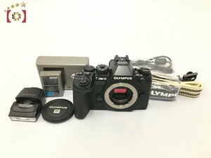 １円出品 OLYMPUS オリンパス OM-D E-M1 ブラック ミラーレス一眼カメラ【オークション開催中】