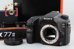 【中古】SONY ソニー α77 II ILCA-77M2 デジタル一眼カメラ シャッター回数僅少 元箱付き