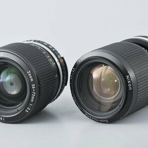 １円出品 Nikon ニコン SERIES E ZOOM 36-72mm f/3.5 + Ai-S Zoom NIKKOR 35-105mm f/3.5-4.5【オークション開催中】の画像4