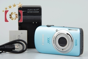 【中古】Canon キヤノン IXY Digital 510 IS ブルー コンパクトデジタルカメラ