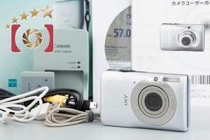 【中古】Canon キヤノン IXY 200F シルバー コンパクトデジタルカメラ 元箱付き