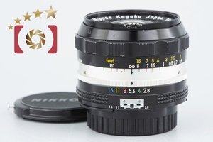 【中古】Nikon ニコン NIKKOR-N Auto 24mm f/2.8 Ai改