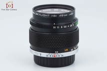 【中古】OLYMPUS オリンパス ZUIKO MC AUTO-W 28mm f/2_画像9