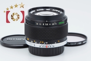 【中古】OLYMPUS オリンパス ZUIKO MC AUTO-W 28mm f/2