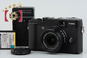 【中古】FUJIFILM 富士フイルム X20 ブラック コンパクトデジタルカメラ