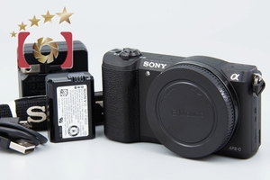 【中古】SONY ソニー α5100 ILCE-5100 ブラック ミラーレス一眼カメラ シャッター回数僅少