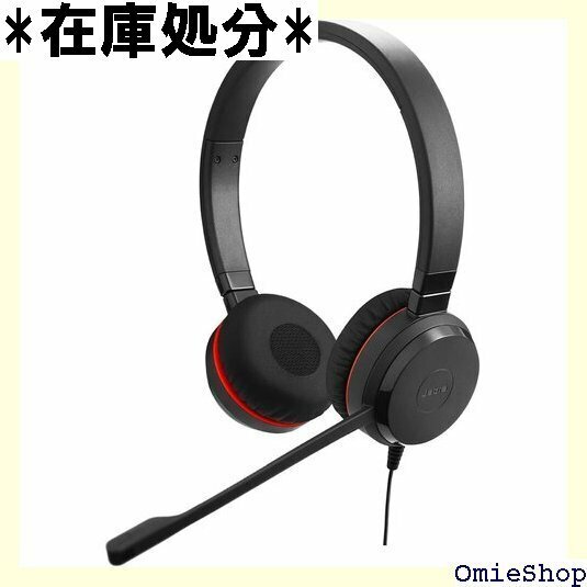 Jabra EVOLVE 20 MS SE 有線 ステ ーヘッドセット Web会議 マイクロソフト認定 ブラック 4