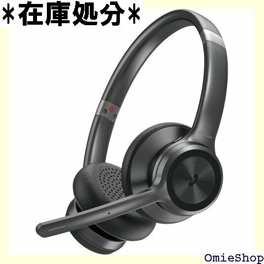 エレコム ワイヤレスヘッドセット Bluetooth ミュートボタン付き ブラック LBT-HSOH20BK 68