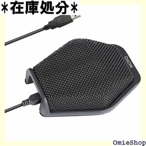 Movo MC1000 会議 USB マイク コンピュ 会議通話、Skype用、Windows と Macに対応 273