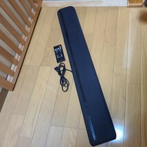 1円 YAMAHA YAS-106 サウンドバー リモコン付 Bluetooth対応_画像1