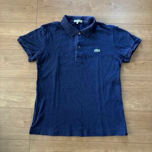 LACOSTE ポロシャツ 半袖ポロシャツ ネイビー　サイズ44