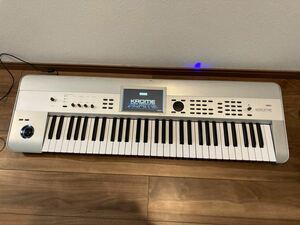 KORG KROME61 platinum color soft case attaching 