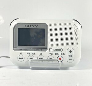 [76]1 jpy ~ Sony SONY ICD-LX30 SD card recorder voice recorder memory card recorder operation * electrification not yet verification junk 