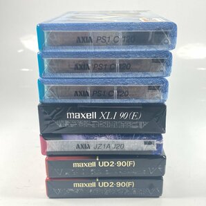 【76】1円～ 未使用品 カセットテープ AXIA 120 PS-I XLI 90 JZ1 UDⅡ 90 おまとめ 7点セットの画像3