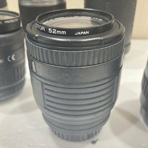【76】 1円～ カメラ レンズ MINOLTA ミノルタ SIGMA Canon キャノン 8台セット まとめ 壊れ物 動作未確認 ジャンク品の画像3