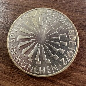 ◇◆ミュンヘンオリンピック銀貨◆◇ドイツ オリンピック 10マルク銀貨 希少 1枚組 収集家放出品 99の画像2