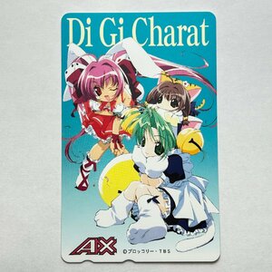  Di Gi Charat AX[ телефонная карточка не использовался 50 частотность ] Di Gi Charat AX номинальная стоимость трещина старт! collector сброшенный товар 8080