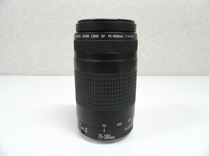 【31】1円～ Canon キャノン ZOOM LENS EF 75-300mm 1:4-5.6 Ⅱ レンズカビあり 動作未確認 ジャンク品