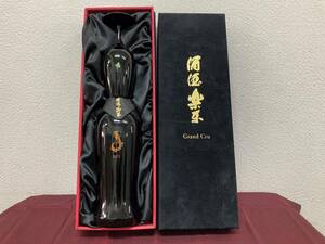 a80 芋焼酎 酒酒楽楽 720ml Grand Cru 専用グラス付 宝山酒楽 2015 16,2,17 未開栓 保管品