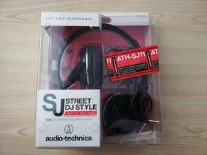 【美品】audio-technica ATH-SJ11 ポータブル ヘッドホン ブラック / オーディオテクニカ