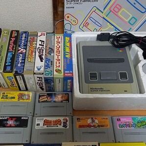 動作品 任天堂 NINTENDO スーパーファミコン SFC 本体 ソフト まとめて 動作未確認ソフトありの画像3