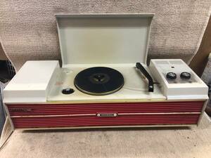K-1220 National * vacuum tube stereo record player National SF-450 antique retro 