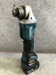 K-1333 makita マキタ 充電式ディスクグラインダー GA418D 18V 100mm 電動工具 ジャンク 