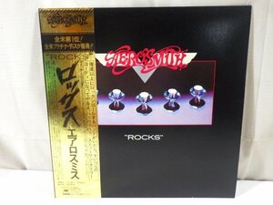 ■783：LP　帯付き　ロックス　エアロスミス　25AP 78■