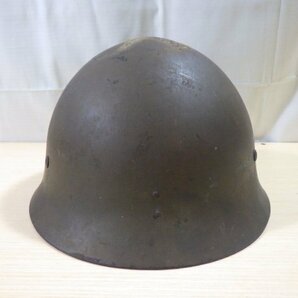 ■891：旧日本陸軍 鉄帽 大号 ライナー付 星章付■の画像3
