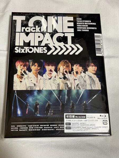 SixTONES TrackONE IMPACT 初回盤BluRay ブルーレイ ストーンズ トラックワンインパクト