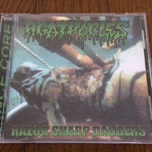 [ Agathocles / Razor Sharp Daggers ] CD 送料無料 Napalm Death, Brutal Truth, Nasum