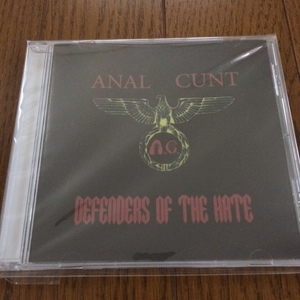[ Anal Cunt / Defenders of Hate ] CD 送料無料 Napalm Death, Brutal Truth, Nasum