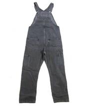 ※土080新品▼ 【 人気商品!! 】 リーバイス オーバーオール 【 M 】 ワークウエア Levi's グレー系 デニム_画像2