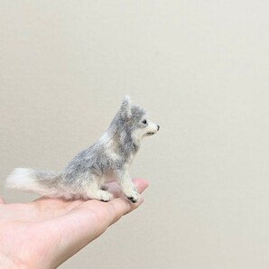 ☆羊毛フェルト☆シベリアンハスキー☆ハスキー犬☆ハンドメイド☆の画像6