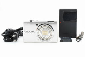 【良品】 ニコン Nikon クールピクス COOLPIX S570 シルバー コンパクトデジタルカメラ #2119733