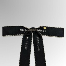 CHANEL／シャネル／ヴィンテージ／リボン／ロゴ／ブローチ_画像7