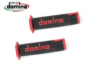 domino (ドミノ) グリップ A450 レーシングタイプ ブラック×レッド