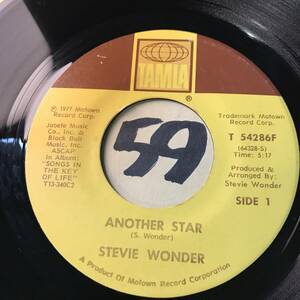 試聴 STEVIE WONDER ANOTHER STAR / CREEPIN’ 両面EX 